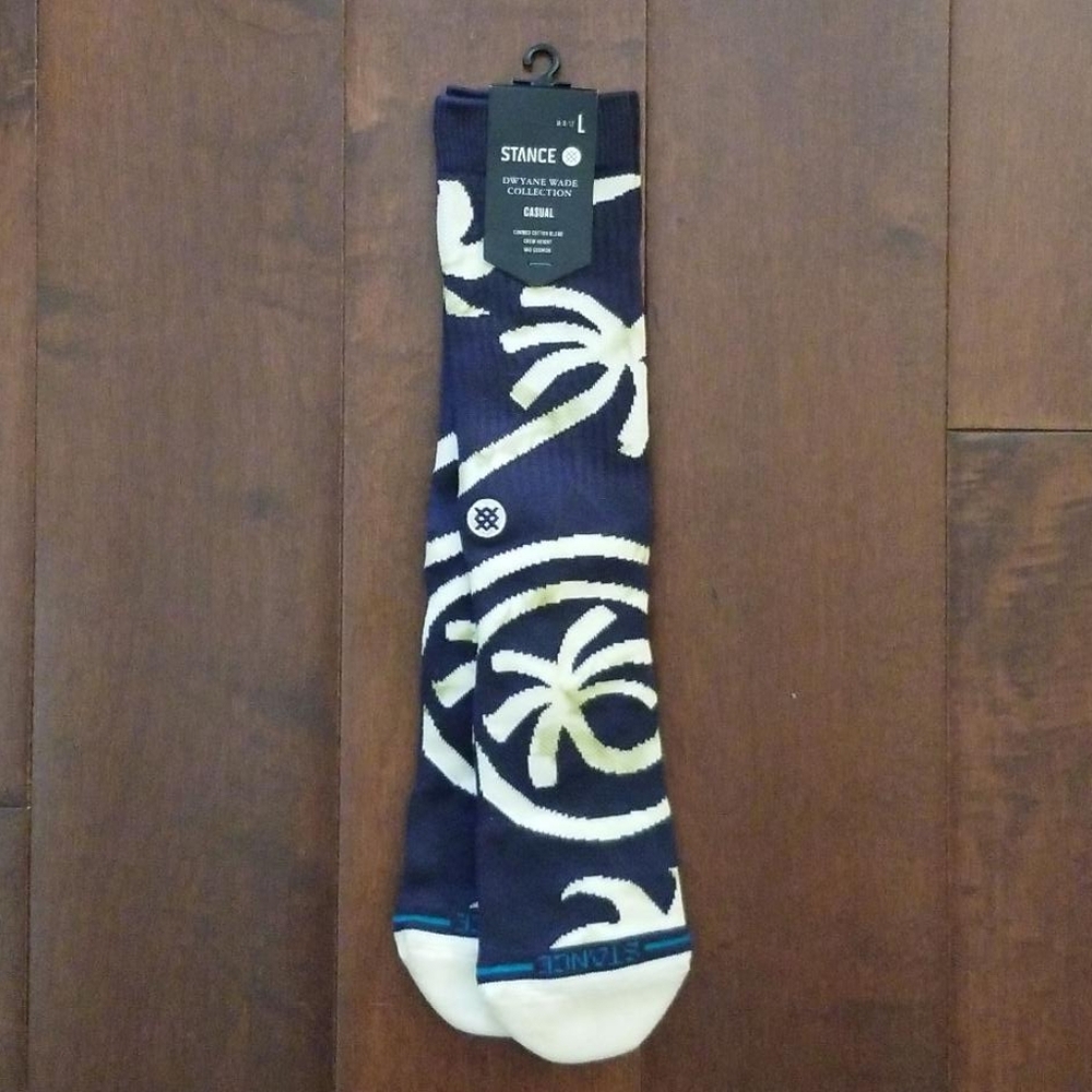 Stance Blue and Cream Casual Socks